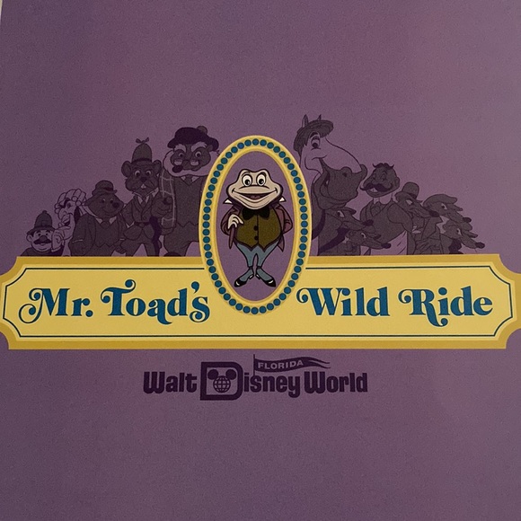 Disney Mr Toad’s Wild Ride Poster - Picture 4 of 6